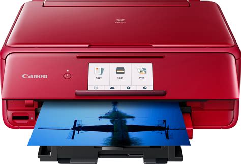 Best Buy Canon Pixma Ts8120 Wireless All In One Printer Red 2230c042