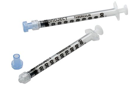 Monoject Luer Lock Tip Insulin Syringe ML Sterile CS ISO MED INC