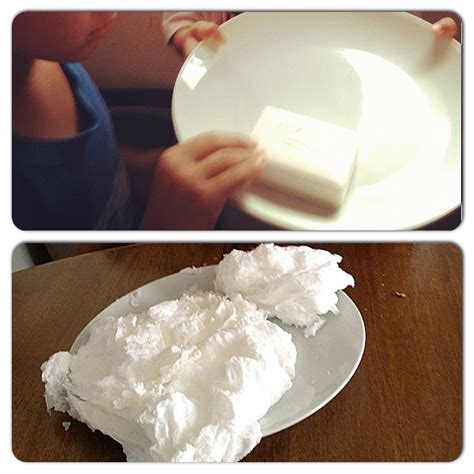 Typically, you'll need somewhere between 1 and 2 cups of water, depending on the size of to prevent splattering in the microwave, it's also a good idea to cover with a lid, or with a simple piece of paper towel to avoid making a mess. Ivory Soap Experiment. This is what happens when you ...