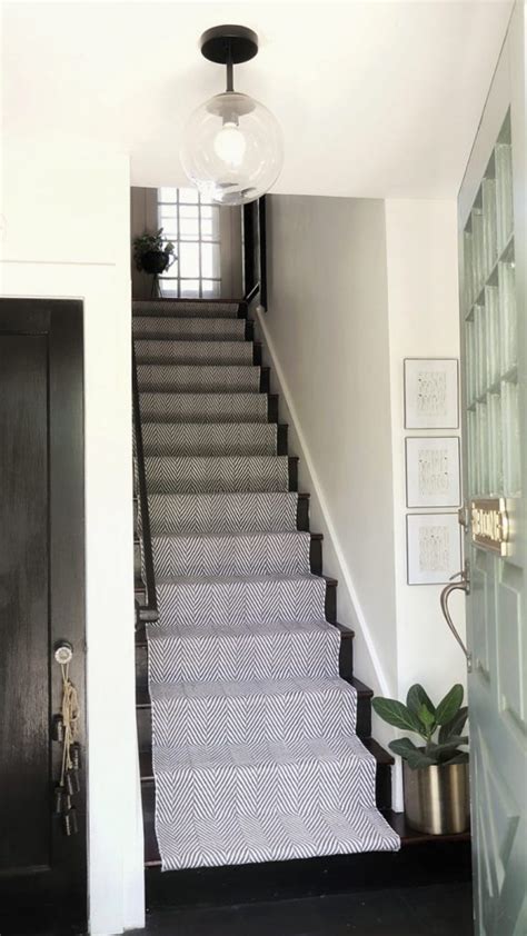How To Diy A Stair Runner Rugs Usa The Roll Out