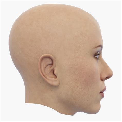 3d Scarlett Johansson Head Model Turbosquid 1791998