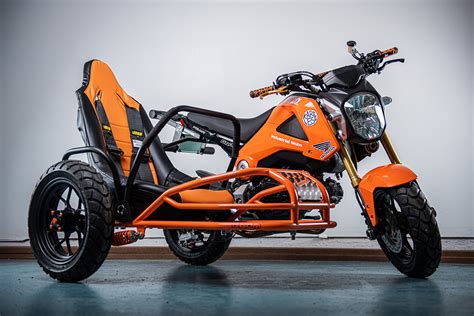 Honda Grom Sidecar Project Angel By Industrial Moto Hiconsumption
