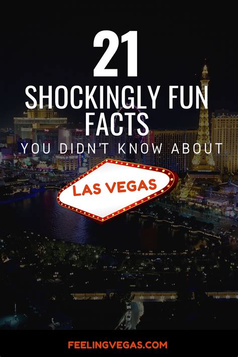 despite it s popularity there are some fun facts about las vegas that you probably don t know