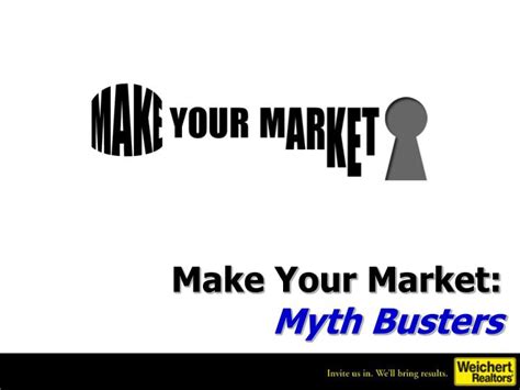 Ppt Make Your Market Myth Busters Powerpoint Presentation Free