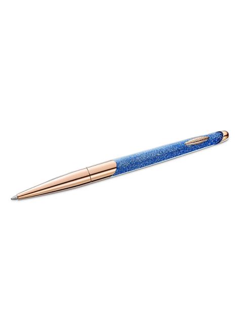 Swarovski Crystalline Nova Pen Met Swarovski Kristal • Blauw • De Bijenkorf