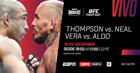 Ufc en vivo y gratis por esta cuenta desde cualquier parte del mundo instagram live. 'Chito' Vera, en el cierre de la temporada UFC por ESPN ...
