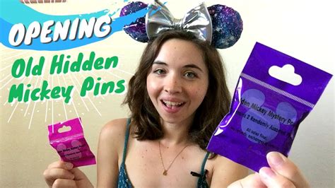 Opening Old And New Hidden Mickey Mystery Pins Youtube