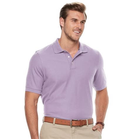 Big And Tall Croft And Barrow Classic Fit Easy Care Performance Pique Polo
