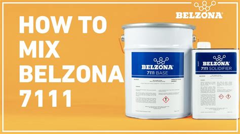 How To Mix Belzona 7111 By Volume Belzona Video Library
