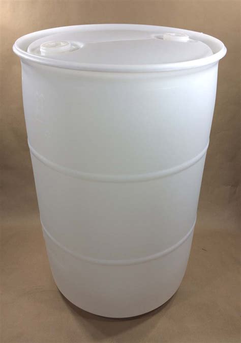 55 Gallon Natural Plastic Tighthead Drum Spp055cn00ul1 Yankee