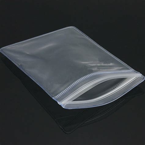 3 Size Strong Dicker Rutschfester Wiederverschliessbaren Zip Lock Bag Self Seal Klar Kunststoff
