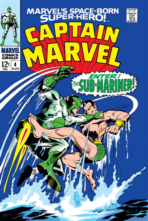 Carol danvers becomes one of the universes most powerful heroes when earth is caught in the middle of a galactic war between two alien races. Captain Marvel (1968) #4 | Comic Issues | Marvel