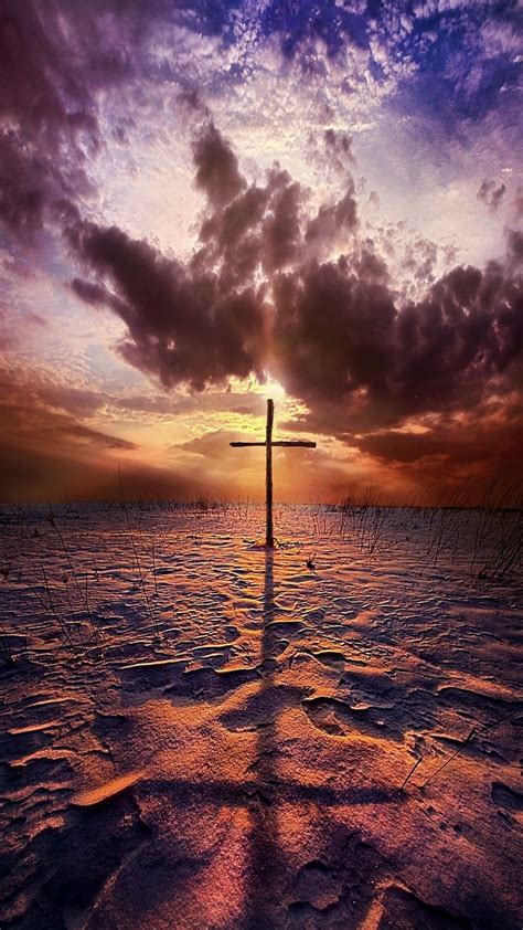 1366x768px 720p Free Download Cross Christ Christian Clouds