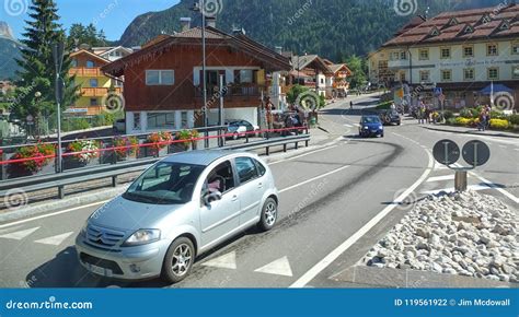 Moena In Trentino In The Northern Italian Alps Editorial Photography