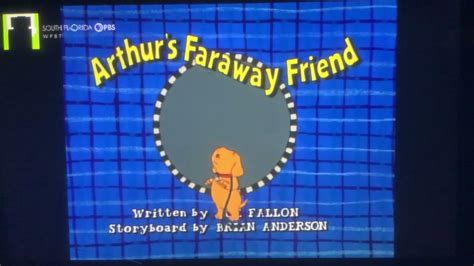 Arthur Arthurs Faraway Friend Title Card Youtube
