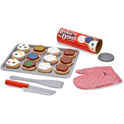 Melissa And Doug Slice And Bake Cookie Playset Wooden Play Food Wooden