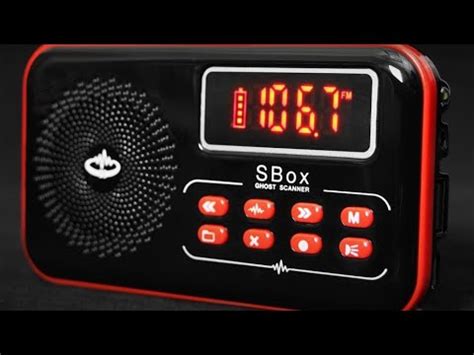 S Box Ghost Scanner From Ghost Stop Review Youtube