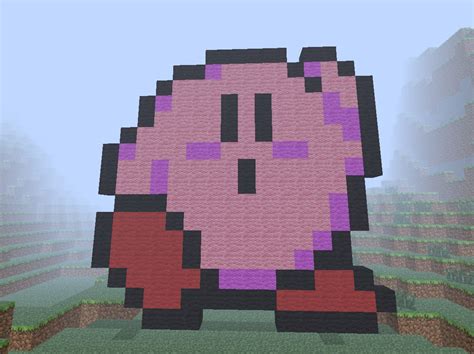 Kirby Pixel Art Pixel Art Minecraft Pixel Art Art Images