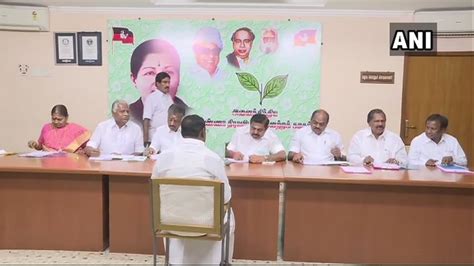 Aiadmk Gears Up For Polls Begins Candidate Selection Process For Tamil Nadu For Ls And State By
