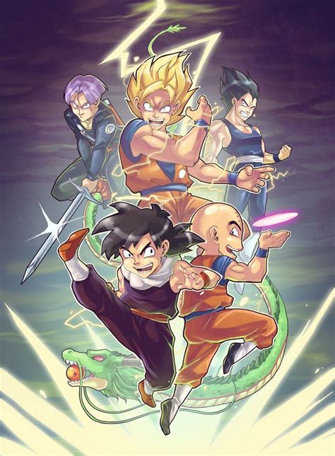 Dragon ball (ドラゴンボール doragon bōru) is a japanese manga by akira toriyama serialized in shueisha's weekly manga anthology magazine, weekly shōnen jump, from 1984 to 1995 and originally collected into 42 individual books called tankōbon (単行本) released from september 10. DRAGON BALL Z fanart by Avionetca.deviant... on ...