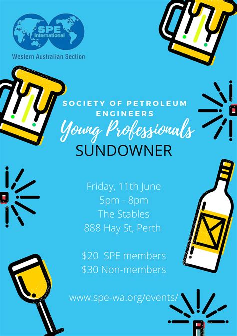 Upcoming Events Spe Wa Young Professionals Sundowner Event Spe Wa