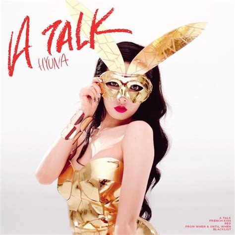 A Talk Hyuna Album Art