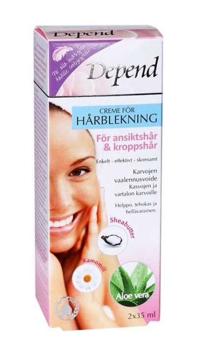 It works especially well if your hair is on the thin side and you just need to lighten it. Buy Depend of Sweden Depend Hair Bleaching Cream for Face ...