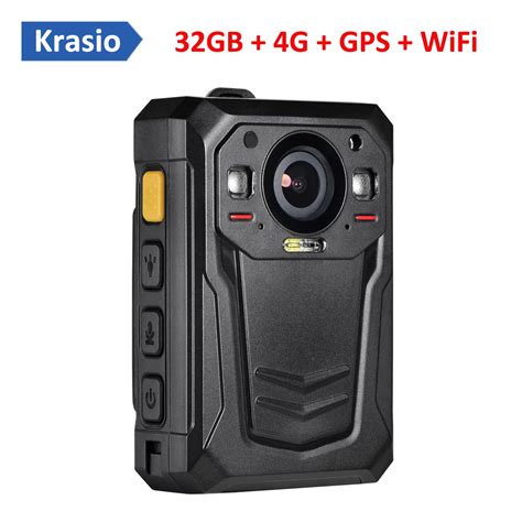 Hd 1512p 1080p 32gb 4g Gps Wifi Best Police Officer Camera Wearable