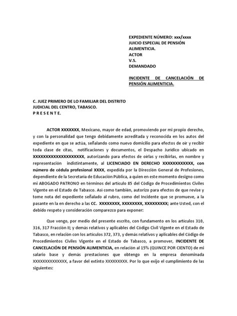 Formato De Demanda De Pension Compensatoria Diario Nacional 2023