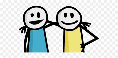Stick Figure Friends Png Graphic Stock New Friend Free Transparent Png Clipart Images Download