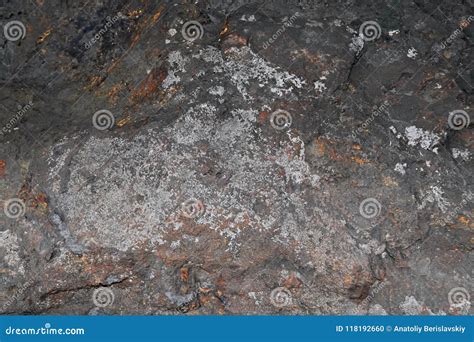 Texture Of Iron Ore Stock Photo Image Of Mineral Color 118192660