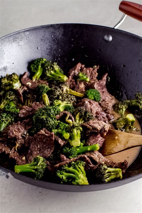 If a spicier sauce is desired, add up to 2 teaspoons more chili sauce, or just toss in a teaspoon of ground cayenne pepper. Easy Beef and Broccoli Stir Fry Recipe | Aimee Mars
