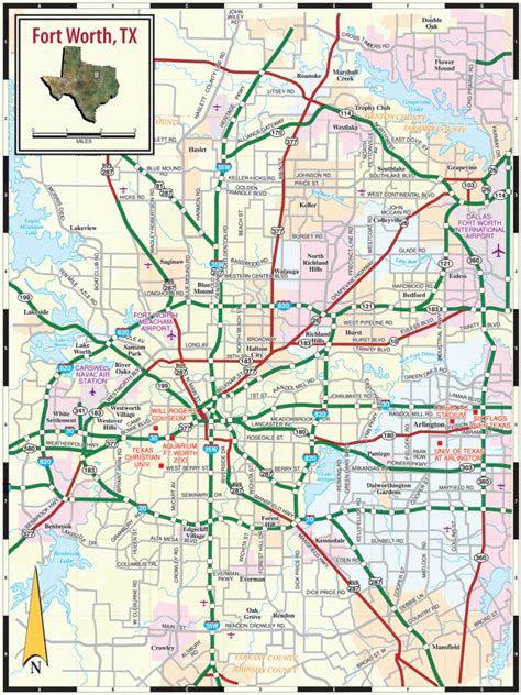 Printable Map Of Dallas Fort Worth Metroplex Adams Printable Map