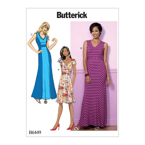 Butterick Pattern Misses Dress Walmart Com