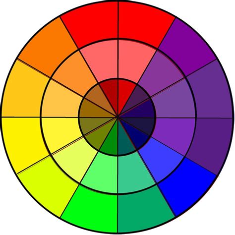 Color Wheel Drawing Free Image Download