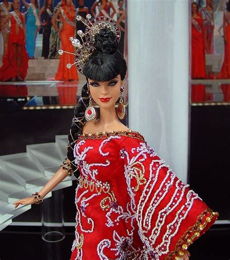 ๑miss Malaysia 2012 Barbie Dress Barbie Miss Barbie Girl