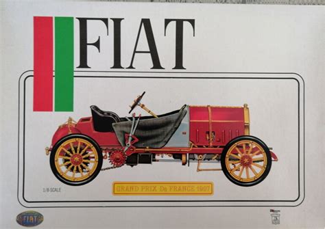 Pocher 18 Fiat Grand Prix De France 1907 Artk77 Ricks Model Kits
