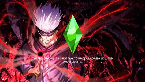Gojo Loading Screen Trini Simmer Sims 4 Anime Sims 4 Custom
