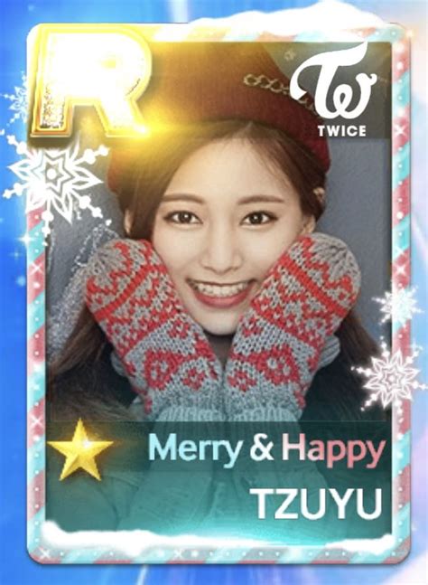 Twice Superstar Jypnation Merry And Happy Le Card Merry Happy Super