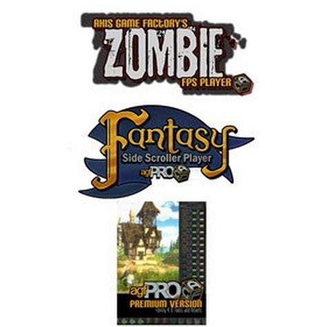 Axis Game Factory Pro Zombie Fps Fantasy Side Scroller Bundle Pc