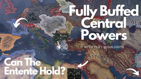 Fully Buffed Central Powers Great War Redux Hoi4 Timelapse Youtube