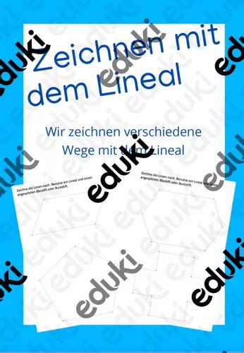 Zeichnen Mit Dem Lineal Unterrichtsmaterial Im Fach Mathematik