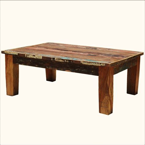 2023 Popular Rustic Wooden Coffee Tables