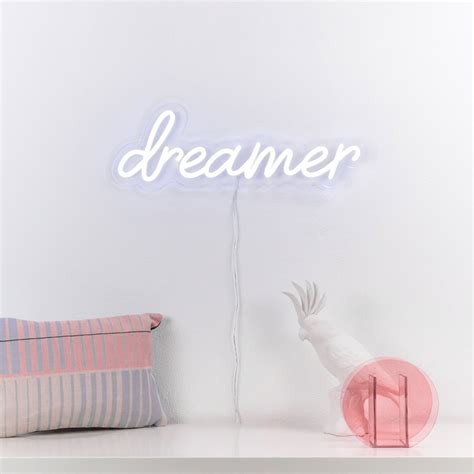 Dreamer Led Neon Sign Noalux Led Neon Signs ⚡handmade With Love