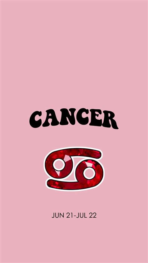 Cancer Aesthetic Zodiac Wallpaper