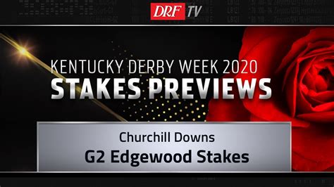 Edgewood Stakes Preview 2020 Youtube