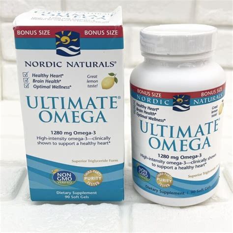 nordic naturals ultimate omega 1280mg omega 3 softgels lemon 90 count for sale online ebay