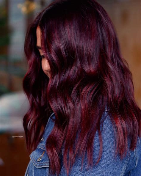Wine Red Hair Color Formula Warehouse Of Ideas