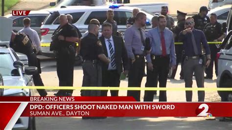 Ohio Officers Shoot Naked Man Wielding Sword Police Say