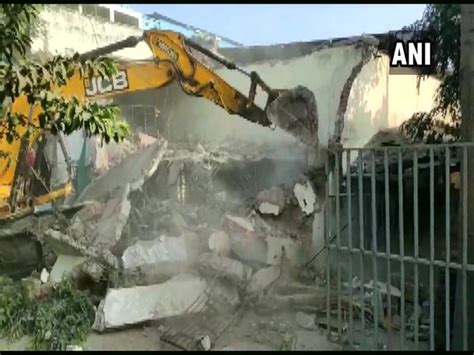 Mp Honey Trap Case Indore Municipal Corporation Demolishes Property Of Absconder Jitu Sonis